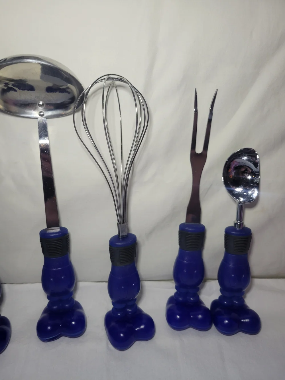 DISNEY Mickey Mouse Blue Kitchen Utensil Set - 6-Piece Home Kitchen Tools